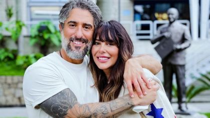 Marcos Mion e a esposa, Suzana Gullo