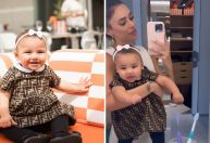 Aos 7 meses, filha de Neymar usa vestido luxuoso em Cannes; saiba o valor