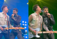 Fresno participa do show do McFly em SP; veja