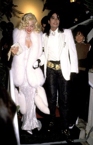 Michael Jackson e Madonna durante a cerimônia do Oscar de 1991 / Ron Galella/Ron Galella Collection via Getty Images