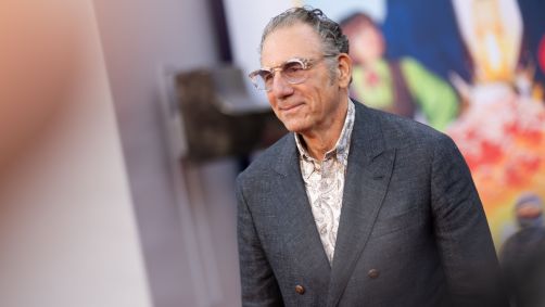 Michael Richards, de "Seinfeld" na pré-estreia de "Unfrosted", da Netflix, em Los Angeles