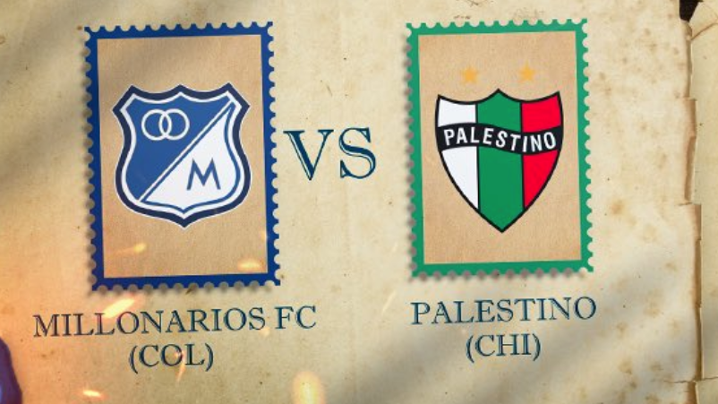 Millonarios e Palestino se enfrentam na Libertadores