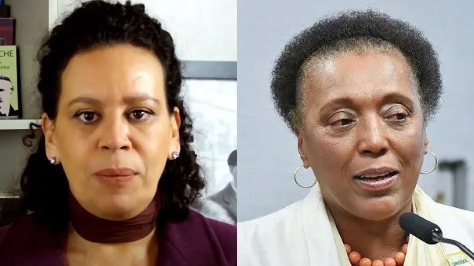 Edilene Lobo e Vera Lúcia Araújo