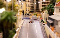 Miniatura de Mônaco com o GP de Fórmula 1