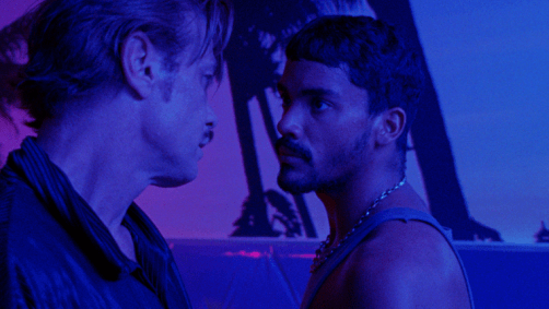 Fabio Assunção e Iago Xavier em "Motel Destino"