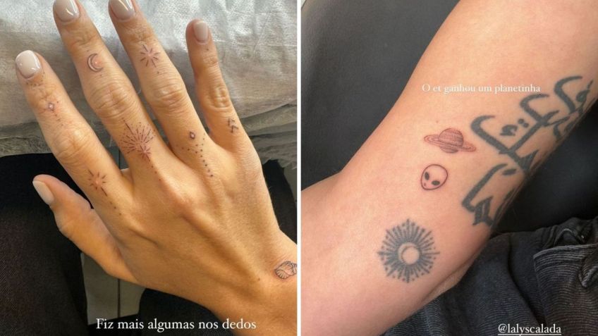 Yasmin Brunet mostra novas tatuagens / Reprodução/Yasmin Brunet/Instagram