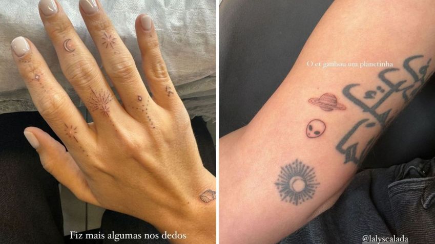 Yasmin Brunet mostra novas tatuagens / Reprodução/Yasmin Brunet/Instagram