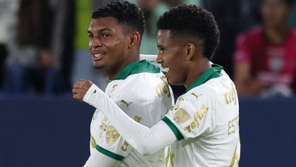 Luis Guilherme e Estêvão, do Palmeiras