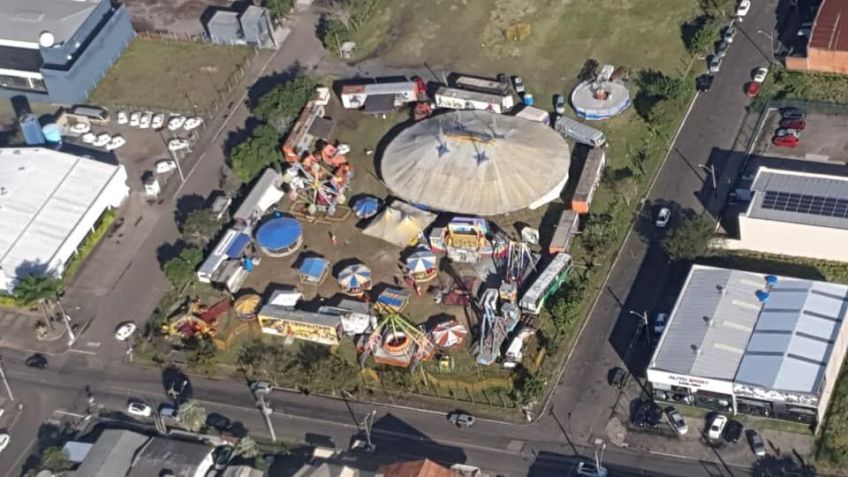 Parque Las Vegas, em Canoas, antes da enchente / Divulgação