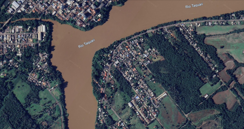 Bairro Passo de Estrela antes da chuva
