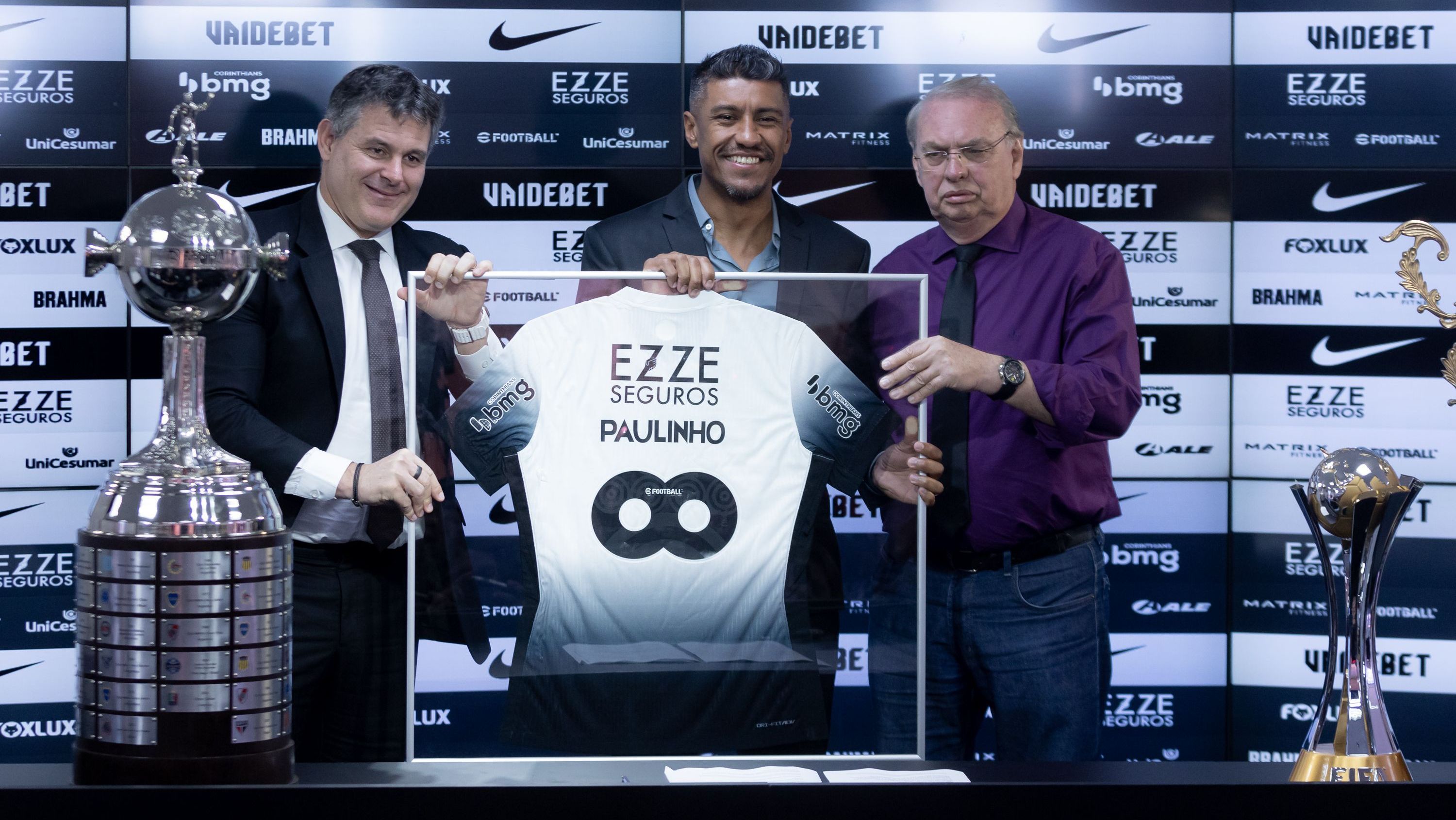 Paulinho em despedida