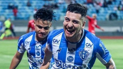 Paysandu venceu o Vila Nova por 4 a 0 em Goiânia