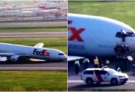 Vídeo: pilotos saem pela janela da cabine após pouso sem rodas em Istambul