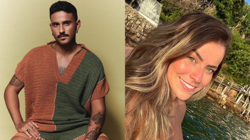 Lucas Pizane, do BBB 24, namorada Beatriz Esquivell, que participou de "Soltos em Salvador"