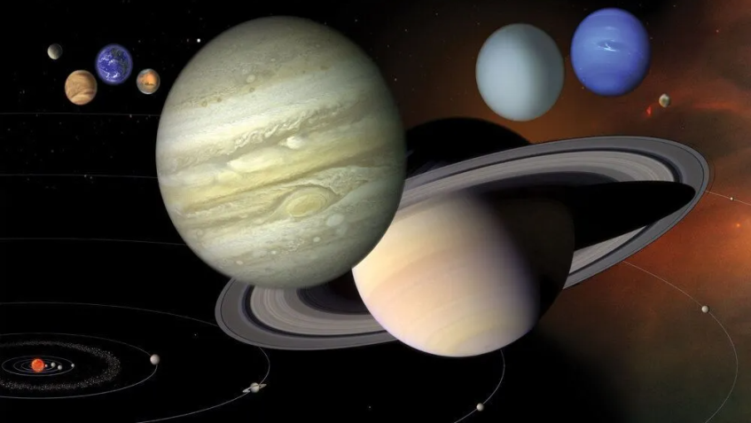 Mercúrio, Vênus, Terra, Marte, Júpiter, Saturno, Urano e Netuno: os personagens do nosso Universo • Divulgação/Nasa