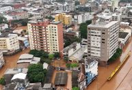 Nível do Guaíba avança 18 centímetros em 14 horas e se aproxima de recorde histórico