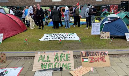 Acampamentos pró-Palestina são montados em universidades do Reino Unido
