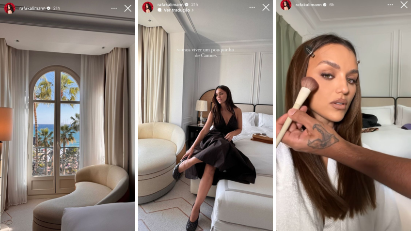 Rafa Kalimann compartilhou fotos em Cannes, na França / Reprodução/Instagram