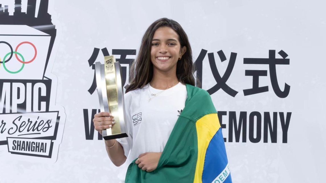 Rayssa Leal já está classificada para a Olimpíada de Paris