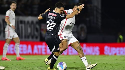 Lance de Red Bull Bragantino x Flamengo pelo Campeonato Brasileiro