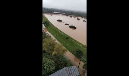 Situação da cidade de São Leopoldo (RS), na região metropolitana de Porto Alegre