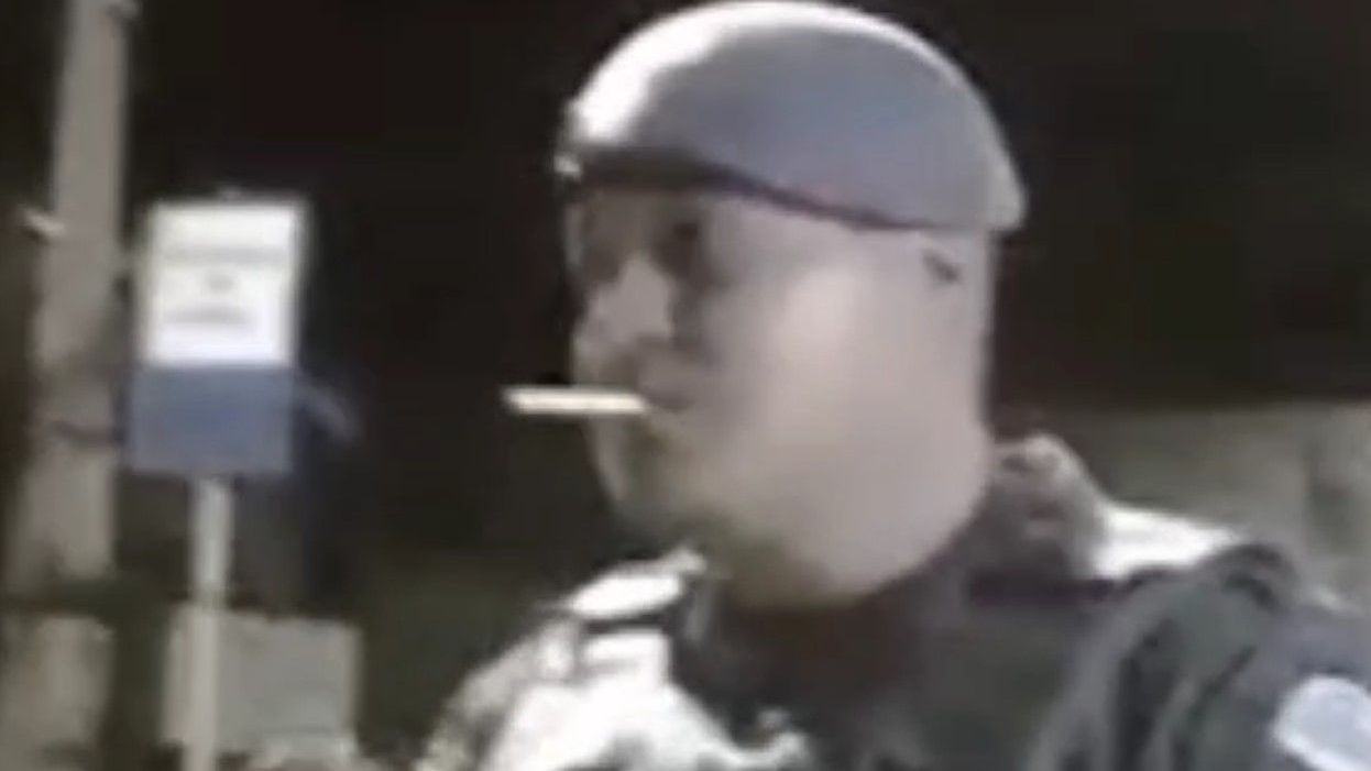 Sargento Marcelo antes do registro da ocorrência / Reprodução / Redes Sociais
