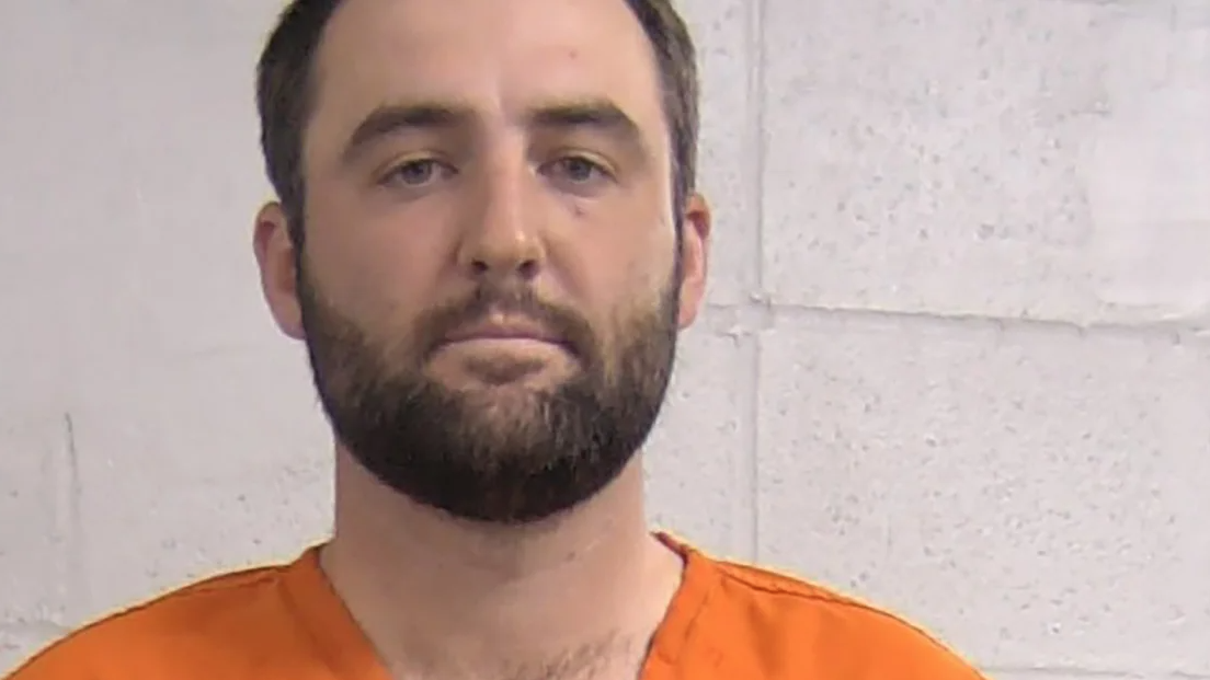 Golfista Scottie Scheffler foi preso nesta sexta-feira (17) / Foto: Louisville Dept. of Corrections