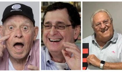 Galvão Bueno presta homenagem a Apolinho, Silvio Luiz e Antero Greco: "Gênios"
