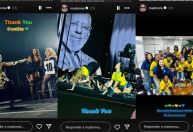 Madonna publica fotos com brasileiros que participaram do show e agradece