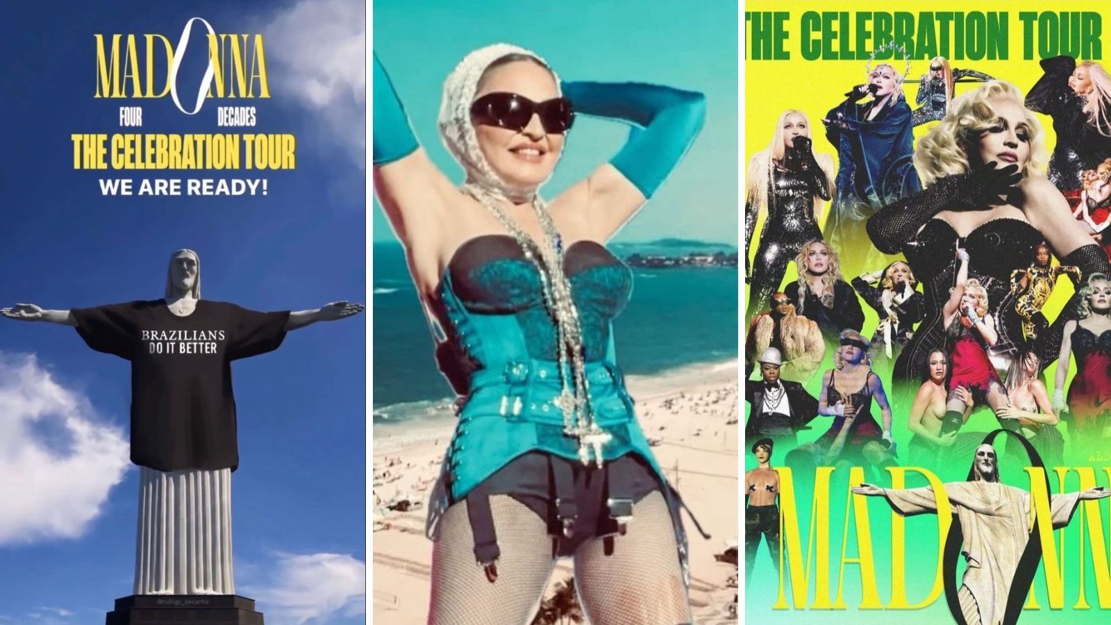 Madonna publica memes com sua passagem pelo Brasil / Reprodução/Madonna/Instagram