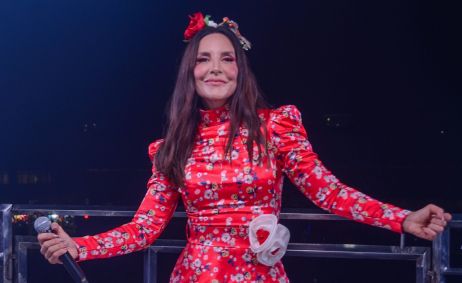 Ivete Sangalo durante apresentação na Micareta São Paulo nesta quinta-feira
