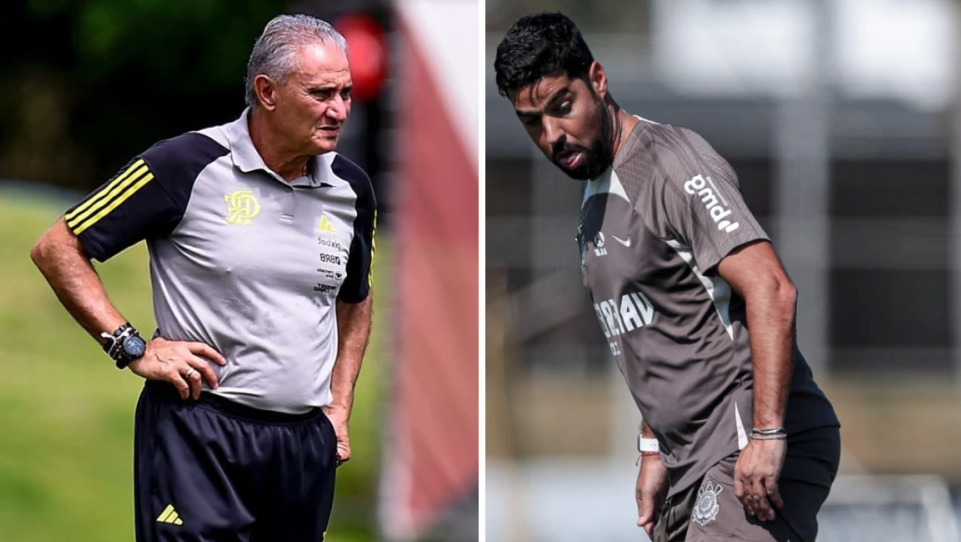 Técnicos Tite e António Oliveira
