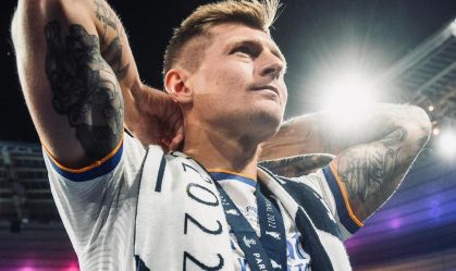 Toni Kroos pelo Real Madrid