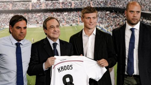 Toni Kroos pelo Real Madrid