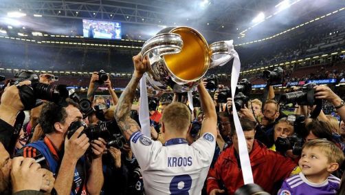 Toni Kroos pelo Real Madrid