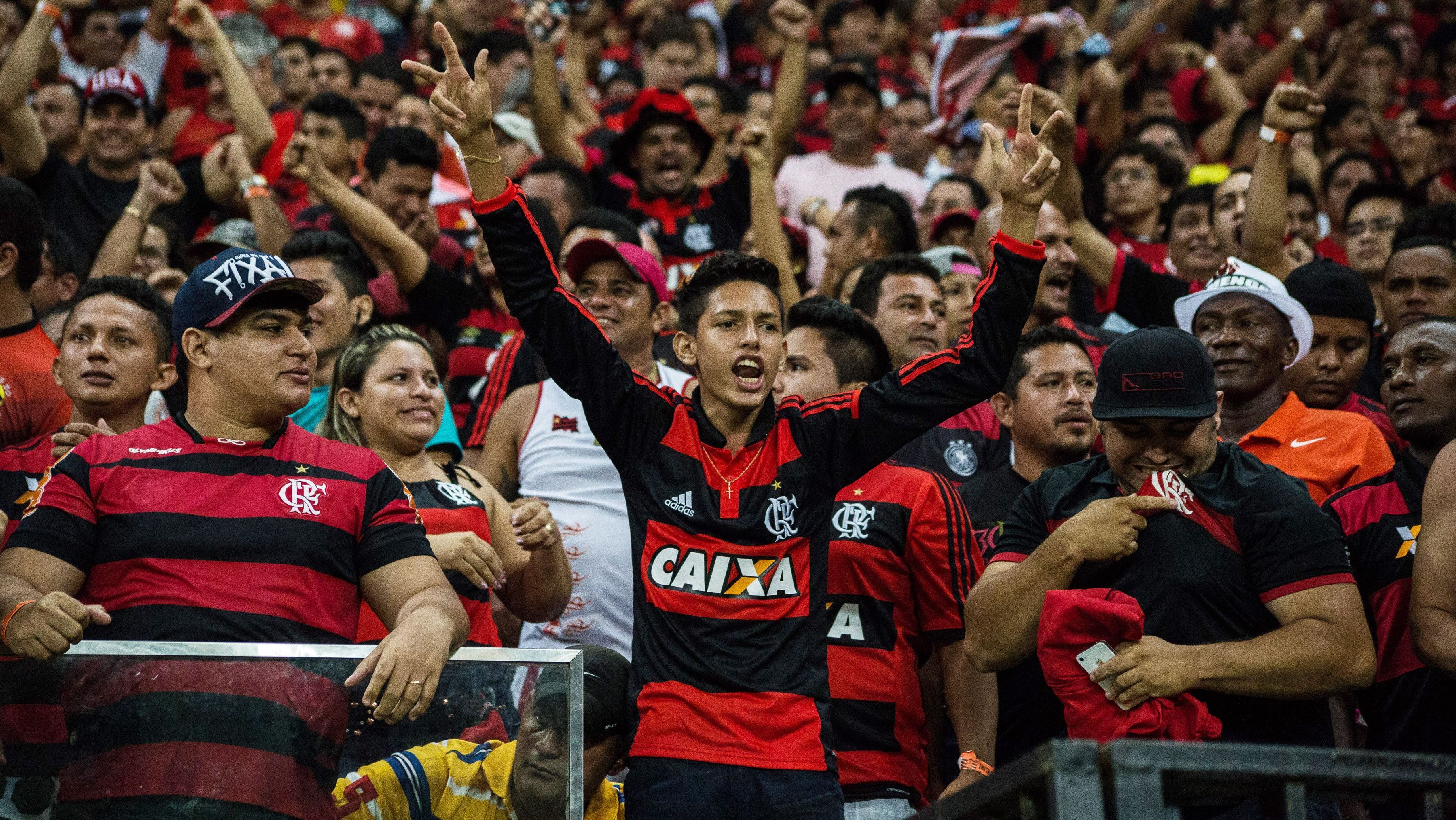 Torcida do Flamengo em Manaus