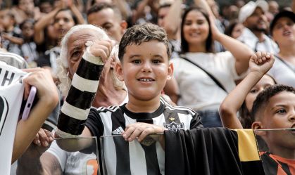 Atlético-MG supera Cruzeiro entre torcedores de 7 a 15 anos, diz pesquisa