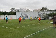 Com Cássio, Corinthians se reapresenta ao CT após goleada na Sul-Americana