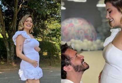 Viih Tube e Eliezer no chá revelação do segundo filho