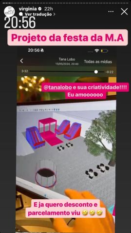 Maria Alice irá completar 3 anos no dia 29 de maio / Reprodução/Instagram