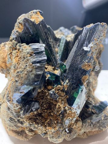 Mineral vivianita apreendido no Amazonas / Divulgação / SSP/AM