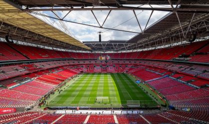 Estádio Wembley, em Londres, na Inglaterra