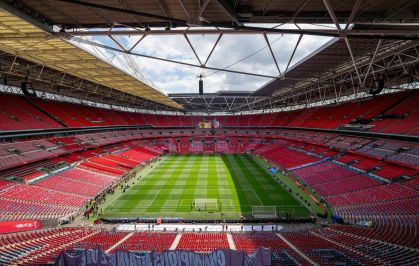 Estádio Wembley, em Londres, na Inglaterra