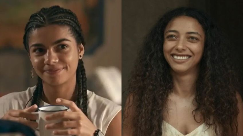 Zinha (Samantha Jones) e Joana (Alice Carvalho) não devem mais ficar juntas em "Renascer" / Reprodução/Globoplay