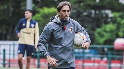 Luis Zubeldía, técnico do São Paulo