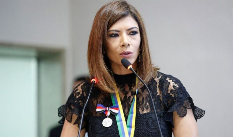 A candidata à Prefeitura de Porto Velho Euma Tourinho (MDB) / Arquivo pessoal / Euma Tourinho