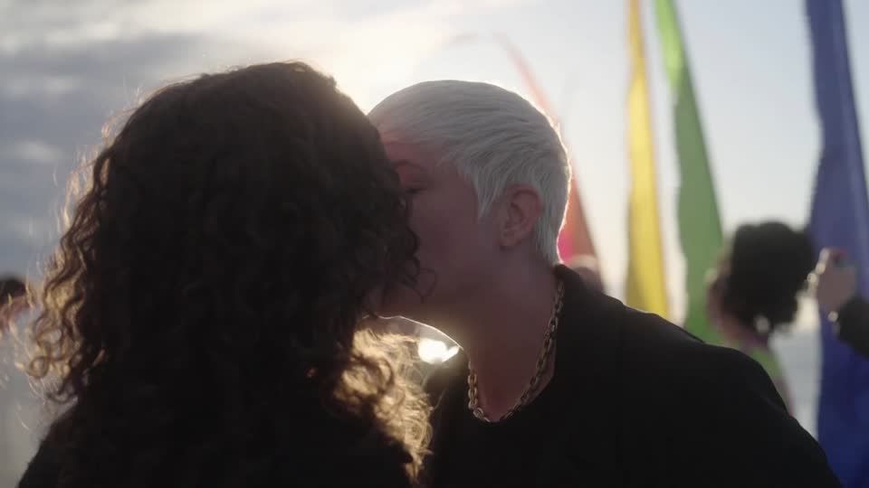 Record-breaking 56 LGBTQ couples renew vows in Seattle