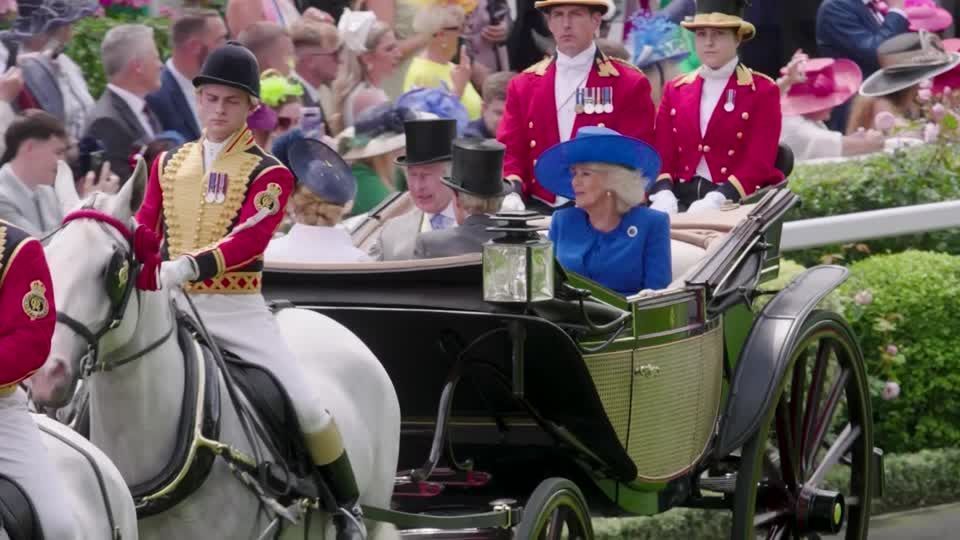 Britain's King Charles and Queen Camilla open Royal Ascot