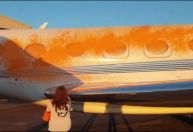 Vídeo: Ativistas climáticos jogam tinta em aviões particulares na Inglaterra