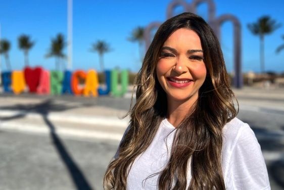 A candidata à Prefeitura de Aracaju Candisse Carvalho (PT) / Reprodução